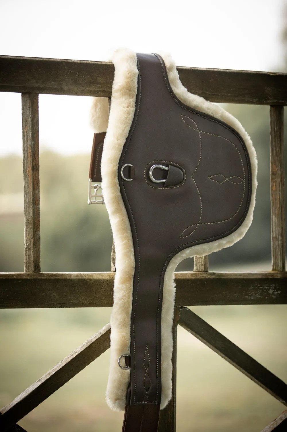 Lippo Lippo|Källquist Equestrian-Magplatta Smart med Päls Brun
