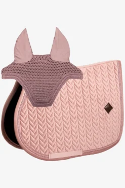 Kentucky Horsewear Kentucky Horsewear|Schabrak & Huvor-Mini Pearl Set Old Rose