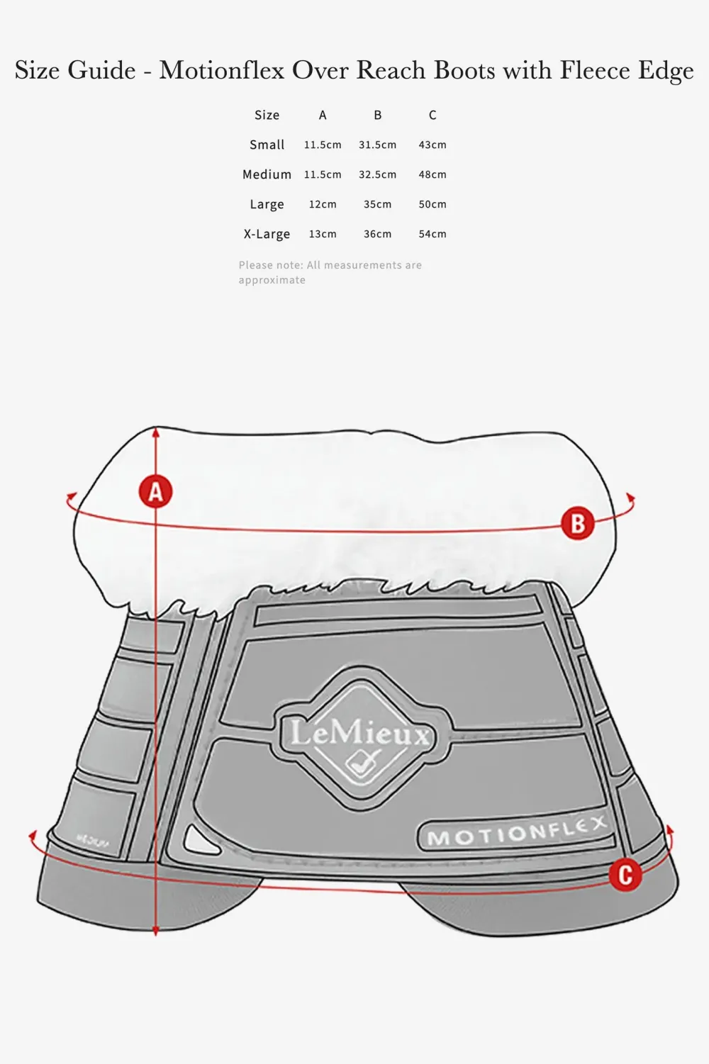 LeMieux Lemieux-otionfex Boots Päs Svart/Cree
