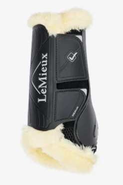 LeMieux Lemieux-Motionflex Dressyrskydd Fårskinn Svart