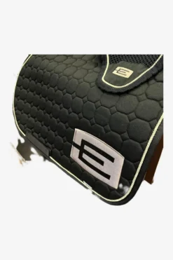 Equiline Schabrak & Huvor|Equiline-Octagon Hoppschabrak E-Logga E31 P344 Svart/Cappuccino
