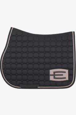 Equiline Schabrak & Huvor|Equiline-Octagon Hoppschabrak E-Logga E31 P344 Svart/Cappuccino