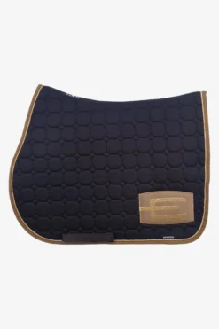 Equiline Schabrak & Huvor|Equiline-Octagon Hoppschabrak E-Logga E34 K93 P358 Navy/Cappuccino