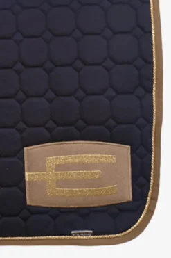 Equiline Schabrak & Huvor|Equiline-Octagon Hoppschabrak E-Logga E34 K93 P358 Navy/Cappuccino