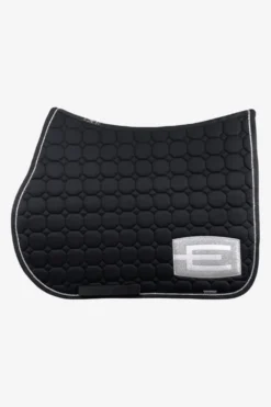 Equiline Schabrak & Huvor|Equiline-Octagon Hoppschabrak E-Logga E08 P356 Svart/Silver