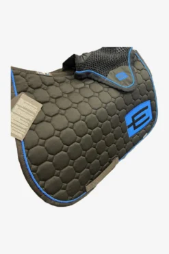 Equiline Schabrak & Huvor|Equiline-Octagon Hoppschabrak E-Logga E32 P374 Svart Royal Blå/Svart