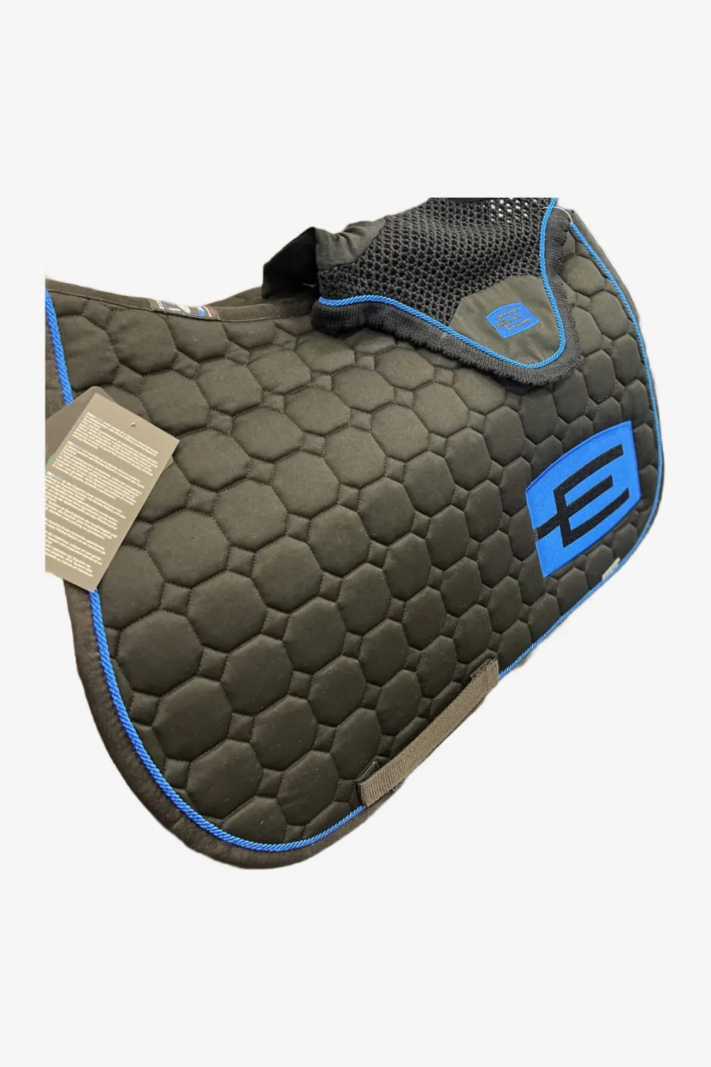 Equiline Schabrak & Huvor|Equiline-Octagon Hoppschabrak E-Logga E32 P374 Svart Royal Blå/Svart