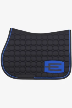 Equiline Schabrak & Huvor|Equiline-Octagon Hoppschabrak E-Logga E32 P374 Svart Royal Blå/Svart