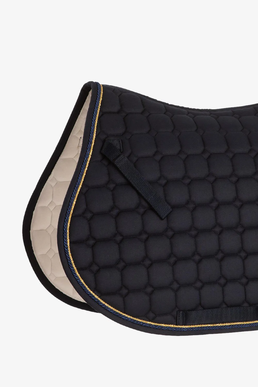 Protector Schabrak & Huvor-Octagon Zari Shine Hoppschabrak Marin/Guld