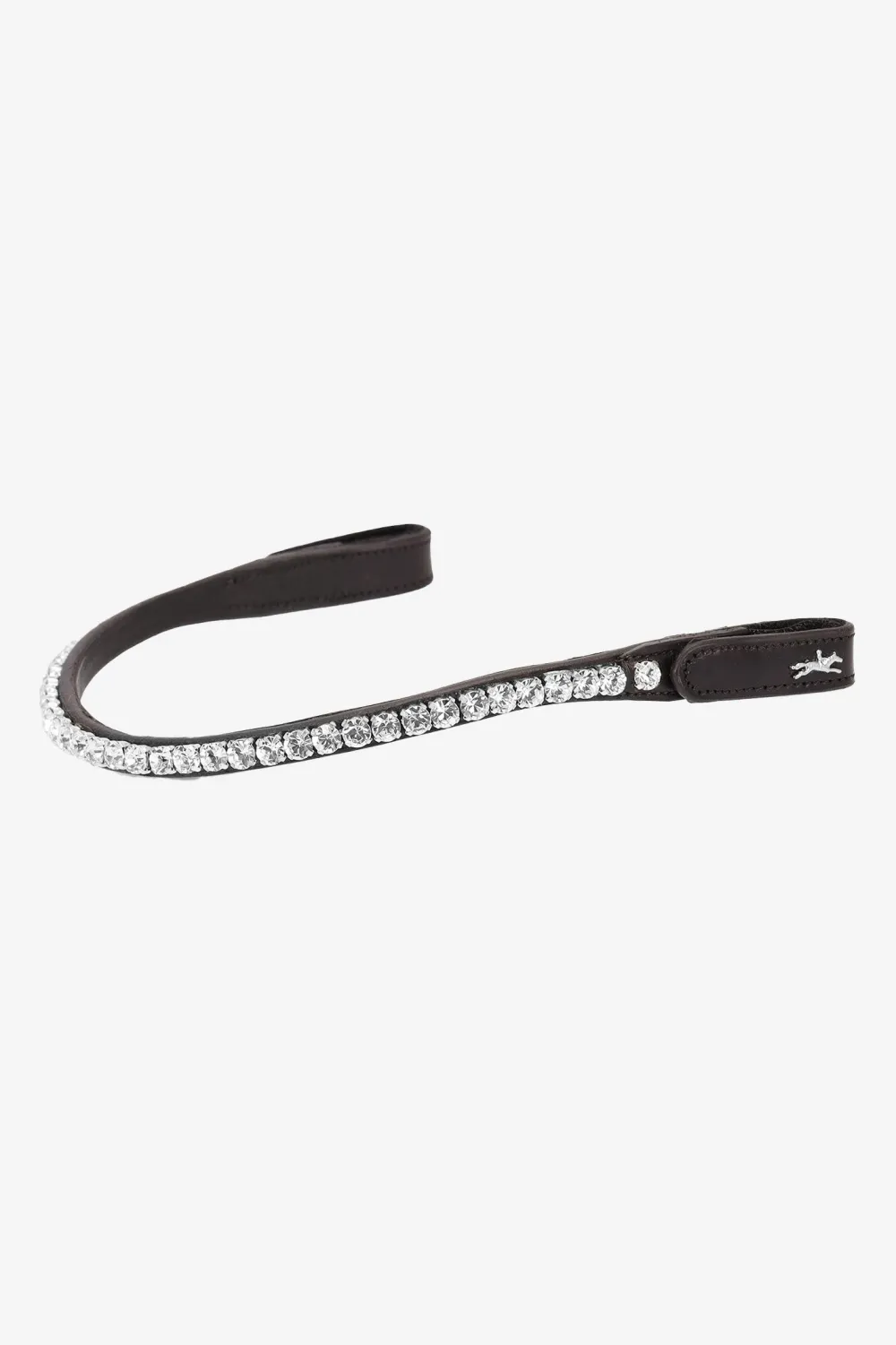 Schockemöhle Träns & Pannband|Schockemöhle-Pannband Siena Brun/Crystal