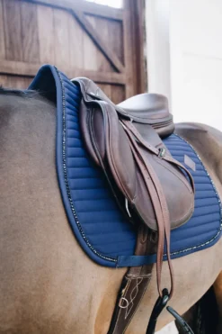 Kentucky Horsewear Schabrak & Huvor-Pearls Allroundschabrak Navy