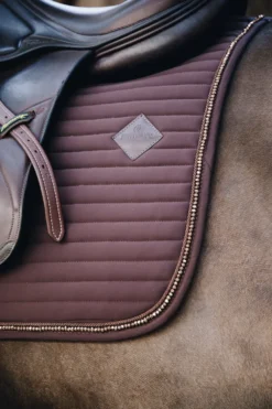 Kentucky Horsewear Kentucky Horsewear|Schabrak & Huvor-Pearls Dressyrschabrak Brun