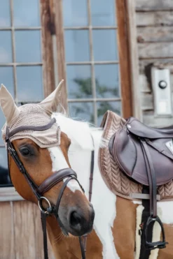 Kentucky Horsewear Kentucky Horsewear|Schabrak & Huvor-Pearl Set Beige