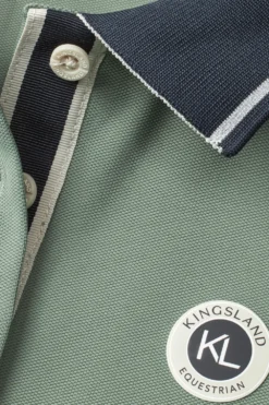 Kingsland Kingsland|Tröjor & Toppar-Pikétröja KLLaura Green Agave