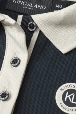 Barn Kingsland Kingsland|Tröjor & Toppar-Pikétröja KLLaura Junior Navy