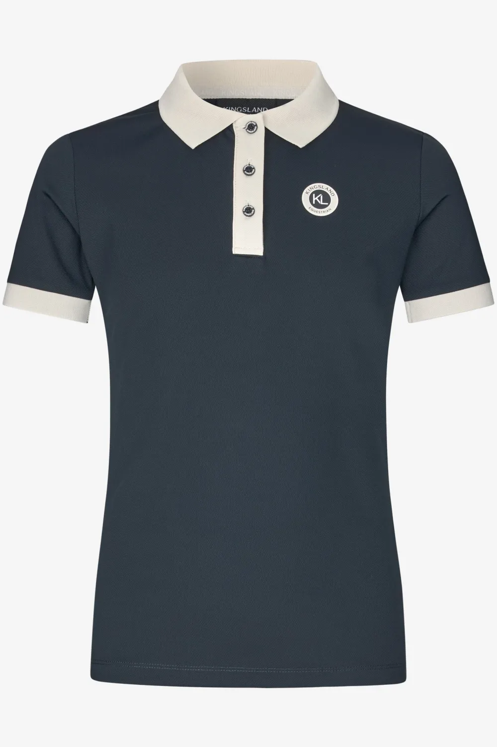 Barn Kingsland Kingsland|Tröjor & Toppar-Pikétröja KLLaura Junior Navy