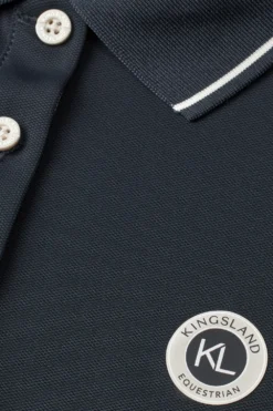 Kingsland Kingsland|Tröjor-Pikétröja Korenzo Herr Navy