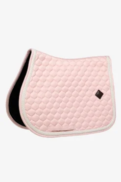 Kentucky Horsewear Kentucky Horsewear|Schabrak & Huvor-Plaited Cord Hoppschabrak Light Rose