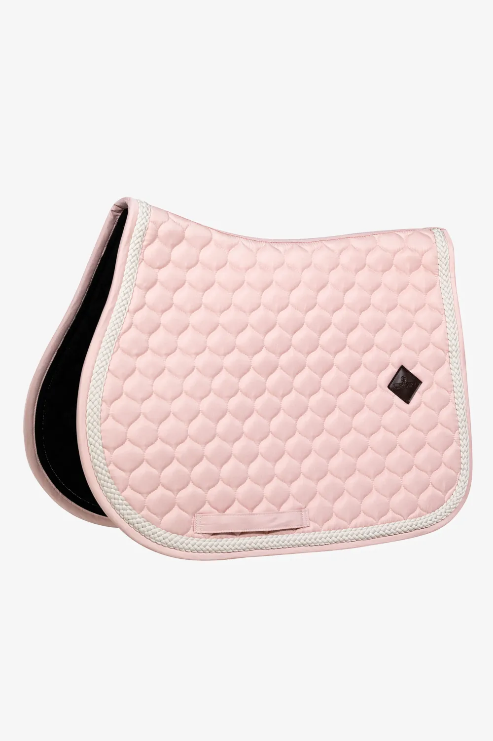Kentucky Horsewear Kentucky Horsewear|Schabrak & Huvor-Plaited Cord Hoppschabrak Light Rose