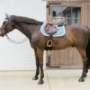 Kentucky Horsewear Kentucky Horsewear|Schabrak & Huvor-Plaited Cord Hoppschabrak Ljusblå