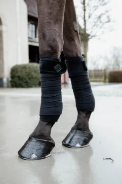 Kentucky Horsewear Kentucky Horsewear|Benskydd & Benlindor-Polar Fleecelindor Basic Velvet Svart