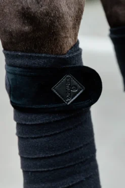 Kentucky Horsewear Kentucky Horsewear|Benskydd & Benlindor-Polar Fleecelindor Basic Velvet Svart