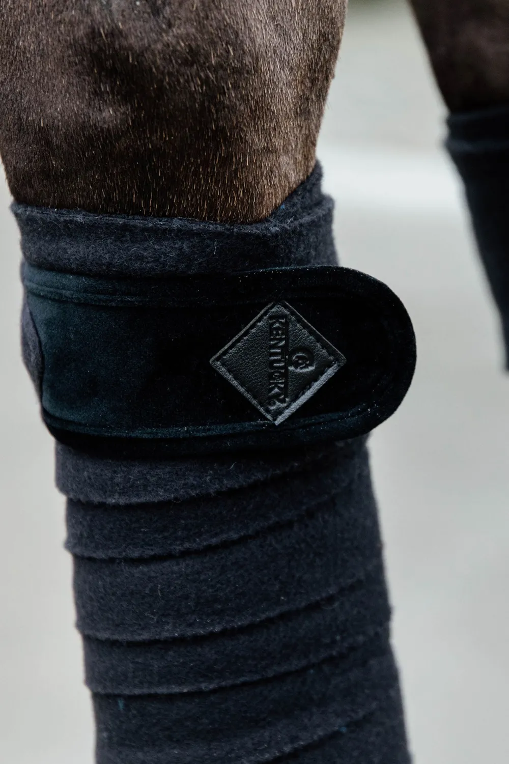 Kentucky Horsewear Kentucky Horsewear|Benskydd & Benlindor-Polar Fleecelindor Basic Velvet Svart