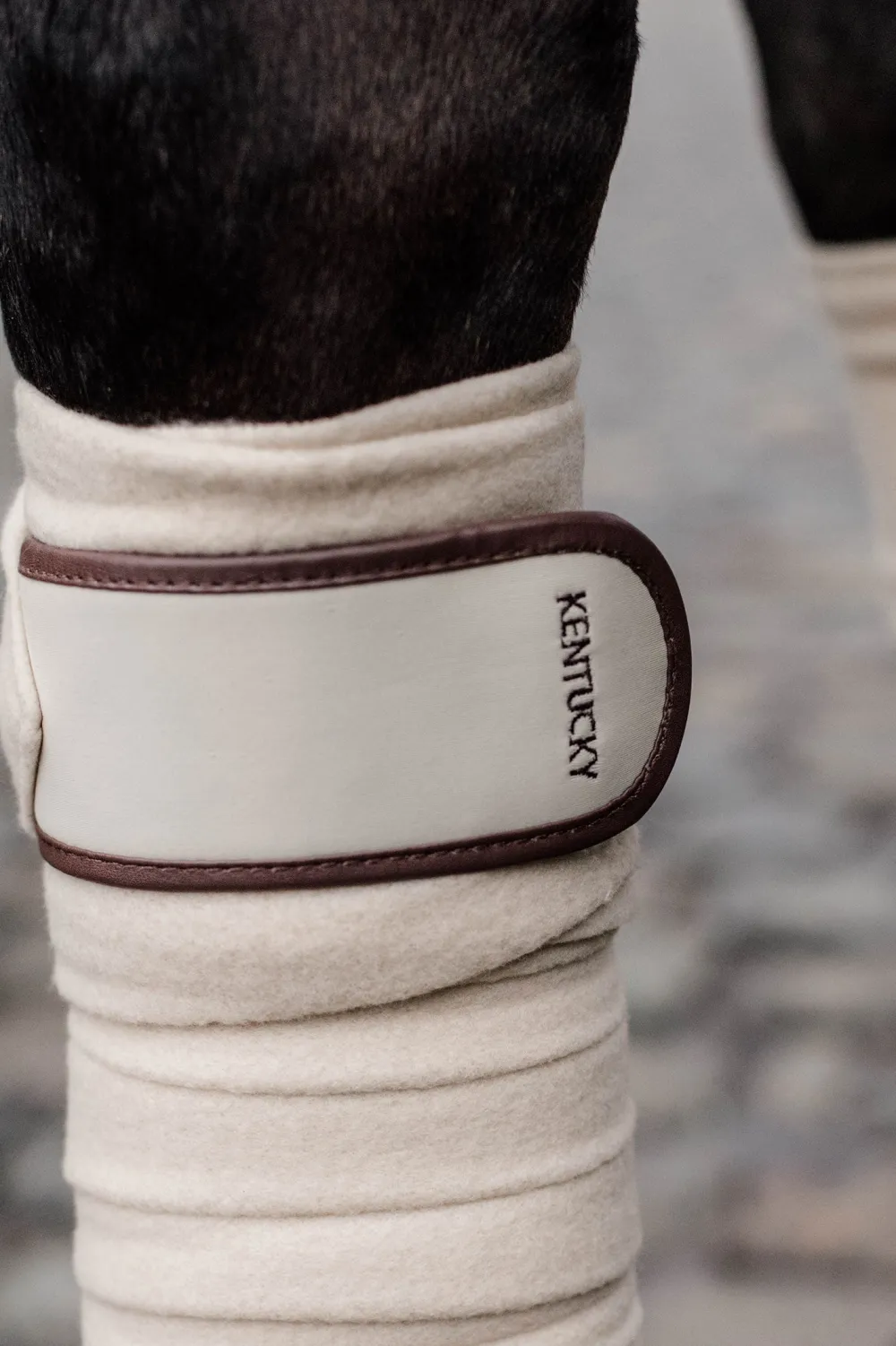 Kentucky Horsewear Kentucky Horsewear|Benskydd & Benlindor-Polar Fleecelindor Beige