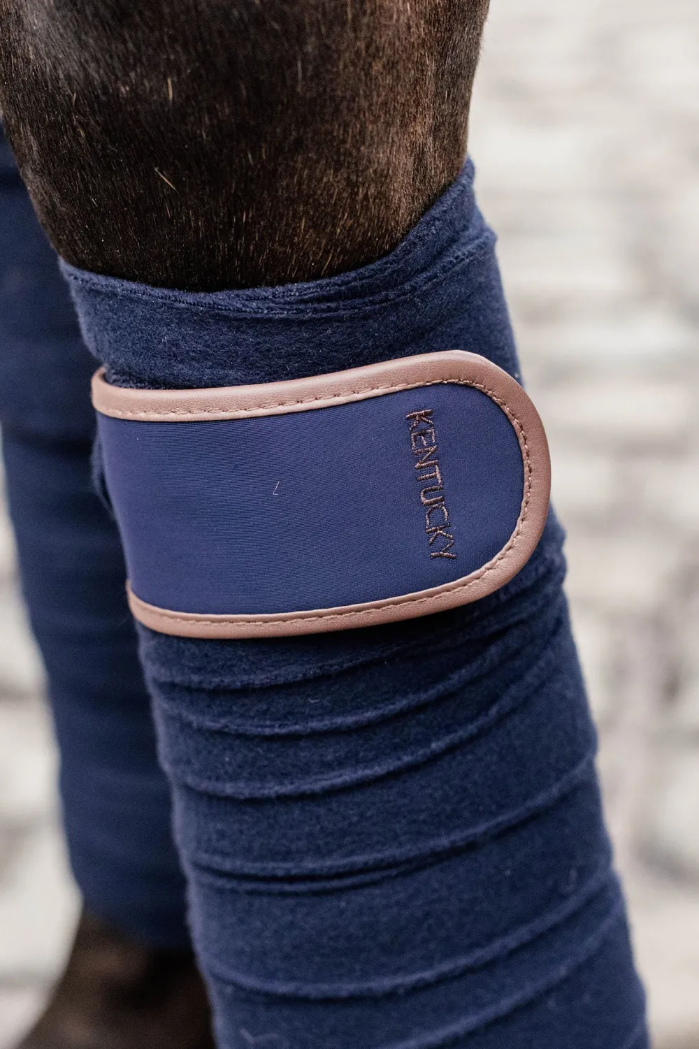 Kentucky Horsewear Benskydd & Benlindor-Polar Fleecelindor Navy