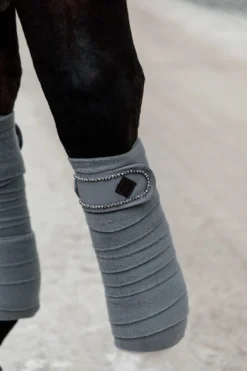 Kentucky Horsewear Kentucky Horsewear|Benskydd & Benlindor-Polar Fleecelindor Pearls Grå