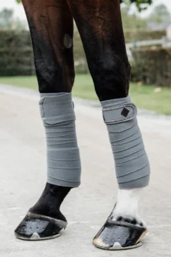 Kentucky Horsewear Kentucky Horsewear|Benskydd & Benlindor-Polar Fleecelindor Pearls Grå