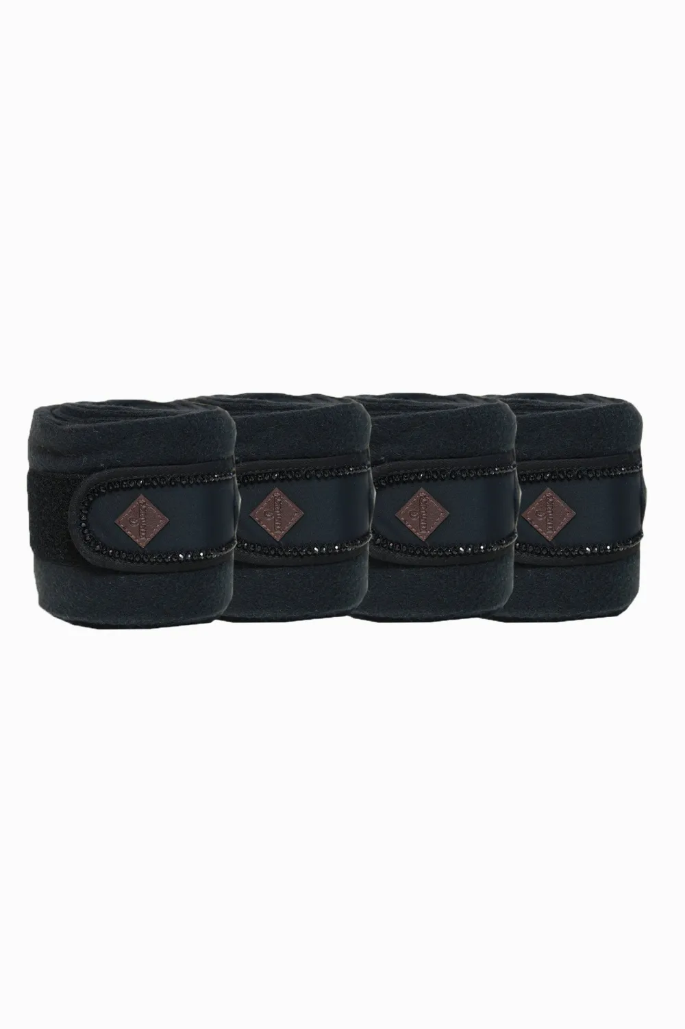 Kentucky Horsewear Kentucky Horsewear|Benskydd & Benlindor-Polar Fleecelindor Pearls Svart