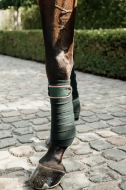 Kentucky Horsewear Kentucky Horsewear|Benskydd & Benlindor-Polar Fleecelindor Pine Green
