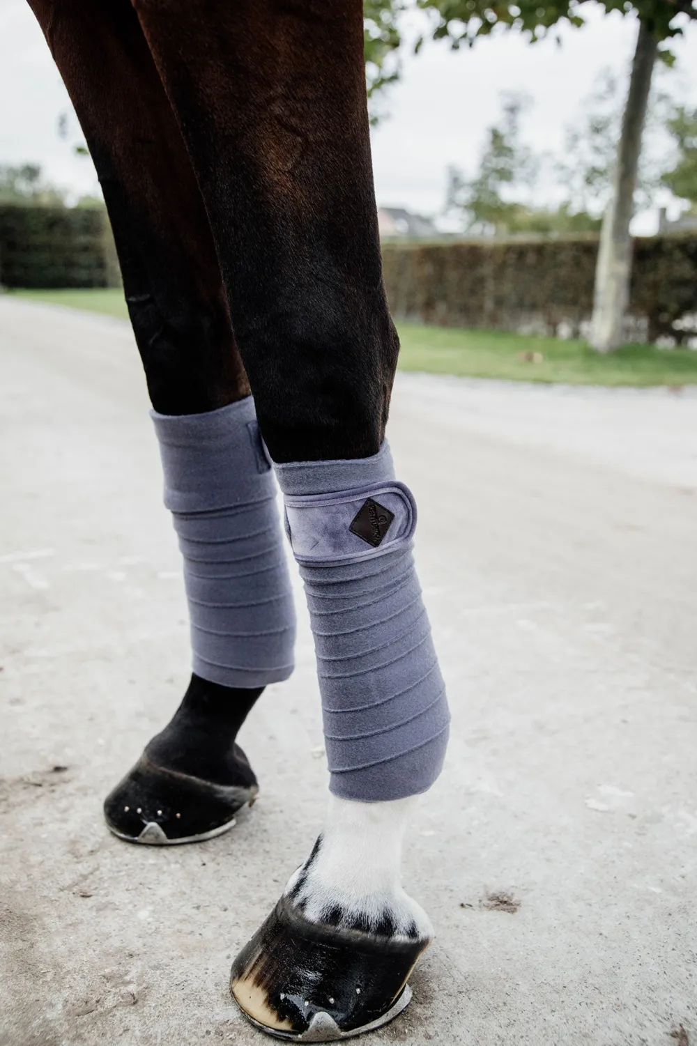 Kentucky Horsewear Kentucky Horsewear|Benskydd & Benlindor-Polar Fleecelindor Velvet Lila
