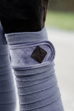 Kentucky Horsewear Kentucky Horsewear|Benskydd & Benlindor-Polar Fleecelindor Velvet Lila