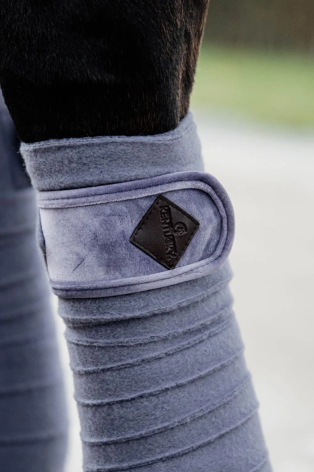 Kentucky Horsewear Kentucky Horsewear|Benskydd & Benlindor-Polar Fleecelindor Velvet Lila