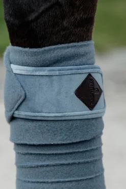 Kentucky Horsewear Kentucky Horsewear|Benskydd & Benlindor-Polar Fleecelindor Velvet Ljusblå