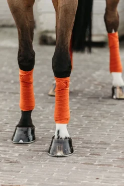 Kentucky Horsewear Kentucky Horsewear|Benskydd & Benlindor-Polar Fleecelindor Velvet Orange