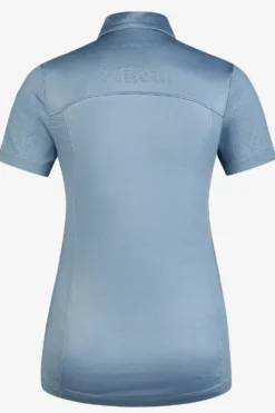 Pikeur Pikeur|Tröjor & Toppar-Polo T-Shirt Core Ash Blue