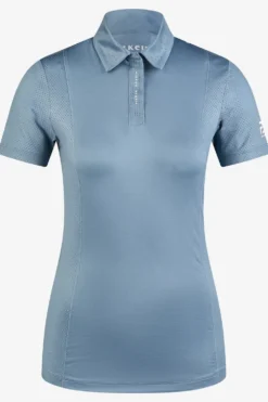 Pikeur Pikeur|Tröjor & Toppar-Polo T-Shirt Core Ash Blue