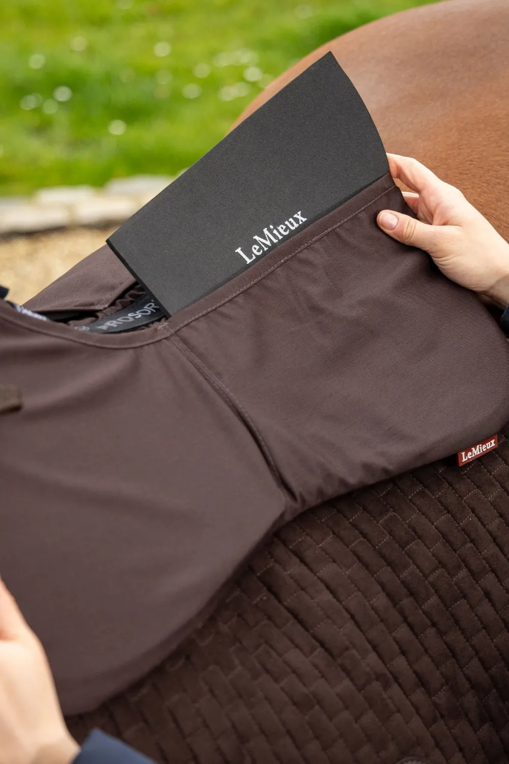 LeMieux Lemieux|Sadlar & Sadelpaddar-ProSorb Pain 2 pocket Haf Pad