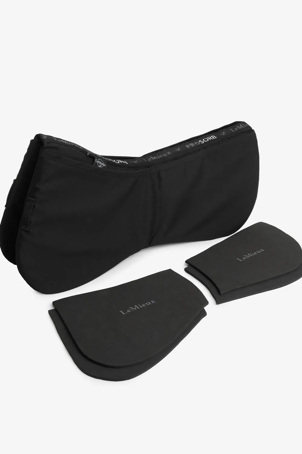 LeMieux Lemieux|Sadlar & Sadelpaddar-ProSorb Plain 2 pocket Half Pad
