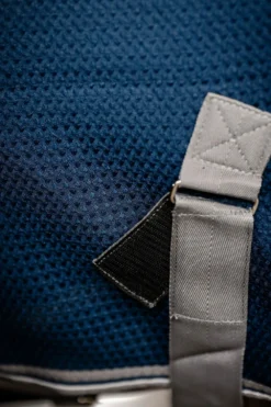 Horseware Hästtäcken & Flughuvor|Horseware-Rambo Techni Waffle Coolertäcke Navy/Thunder Grey Silver