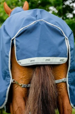 Horseware Hästtäcken & Flughuvor|Horseware-Regntäcke Amigo 1200D 0g Navy/Titanium