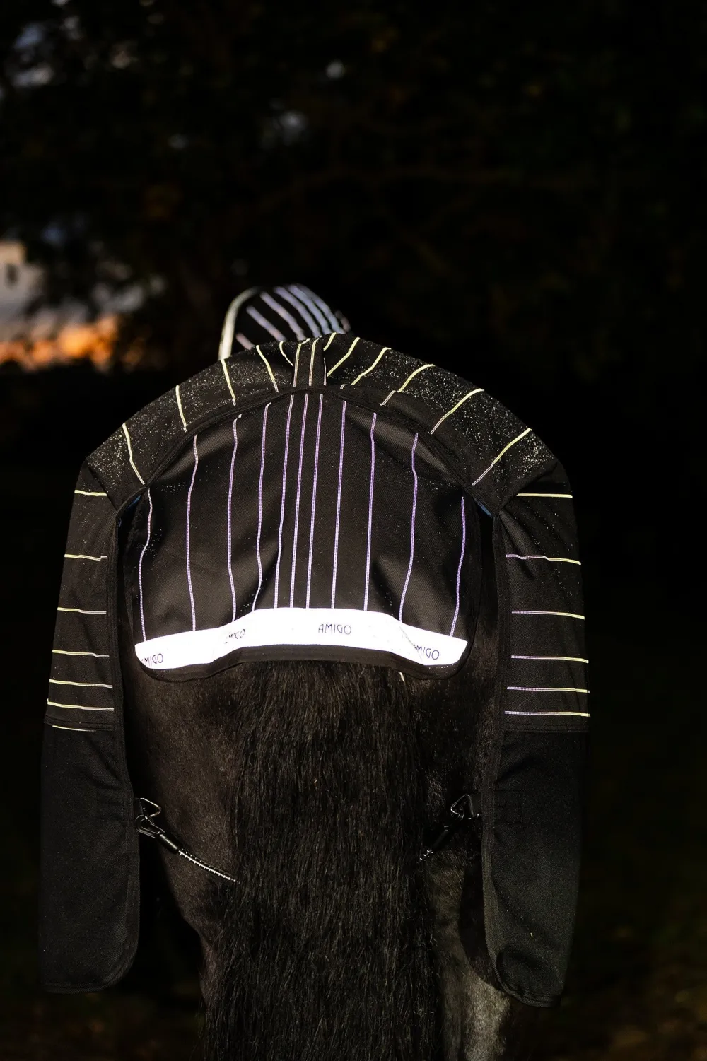 Horseware Hästtäcken & Flughuvor|Horseware-Regntäcke Amigo Plus 1200D Reflex 0g Black/Reflective