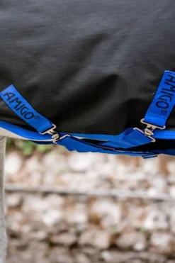 Horseware Hästtäcken & Flughuvor|Horseware-Regntäcke Amigo Ripstop 900D 0g Black/Blue
