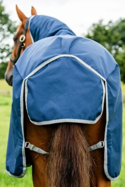 Horseware Horseware|Hästtäcken & Flughuvor-Regntäcke Amigo Ripstop 900D 0g Navy/Grey