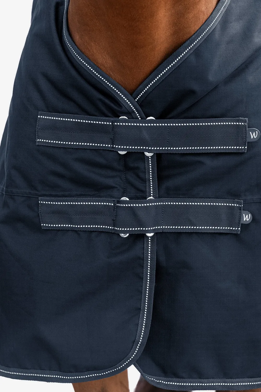 Waldhausen Hästtäcken & Flughuvor-Regntäcke Arctic 50g Night Blue