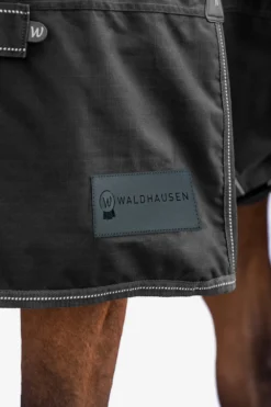 Waldhausen Hästtäcken & Flughuvor-Regntäcke Arctic 100g Svart