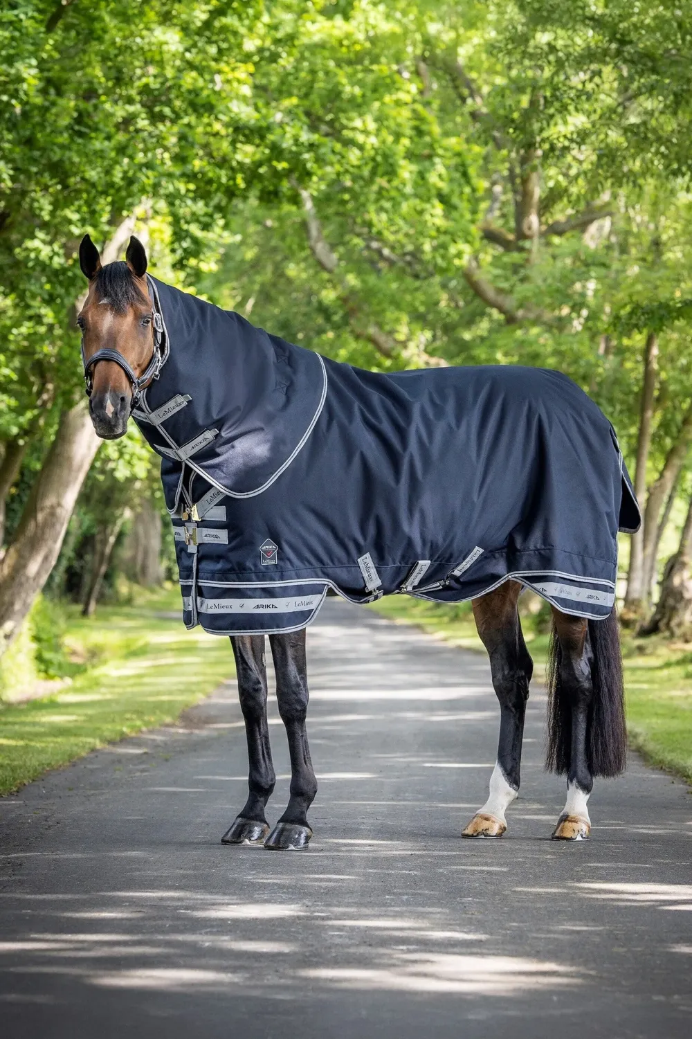 LeMieux Lemieux-Regntäcke Arika Storm-Tek 100g Navy